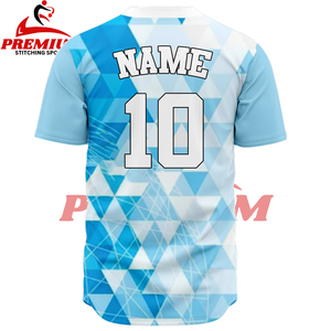 Uniforme de Béisbol Personalizado al por Mayor de Alta Calidad, Transpirable, Talla Grande, Último Diseño OEM, Jersey de Béisbol Sólido para Hombre - Product Image 2