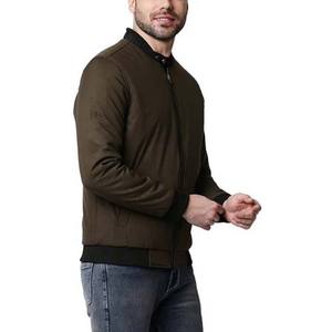 เสื้อแจ็กเก็ตและเสื้อโค้ทสำหรับผู้ชายเสื้อแจ็กเก็ตบอมเบอร์ลำลองผ้าไนลอนโพลีเอสเตอร์แนวสตรีทสำหรับผู้ชายทุกขนาด - Product Image 3