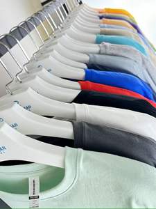 Venta al por mayor mejor calidad de gran tamaño streetwear manga larga antiarrugas transpirable más tamaño casual hombres camisetas. - Product Image 4