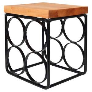 Comptoir moderne Porte-bouteille de vin Casiers à vin en métal Présentoirs de stockage de vin les plus vendus Décoration de table la plus vendue - Product Image 1