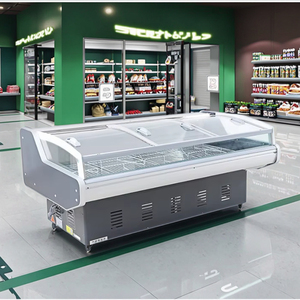 Réfrigérateur commercial de haute qualité pour fruits, légumes et grande capacité de congélation de viande, refroidissement par air pour l'affichage en centre commercial - Product Image 3