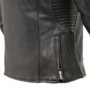 Blouson de moto en cuir pour femme Cyclone, coupe-vent, été, protection, armure CE, équipement de motard haut de gamme, OEM/ODM disponible - Product Image 5