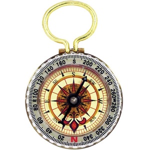 Brújula de latón antigua hecha a mano, diseño de bolsillo, productos náuticos marinos para exteriores y artilugios personalizados, precio barato - Product Image 3