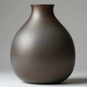 Vase décoratif en métal poli brillant parfait pour l'arrangement floral saisonnier élégant et les maisons élégantes - Product Image 2