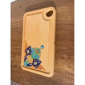 ถาดชาและกาแฟพิมพ์ลายตามสั่ง สวยงาม ทนทาน เป็นมิตรกับสิ่งแวดล้อม กันน้ำอเนกประสงค์ ทำจากไม้ น้ำหนักเบา พกพาสะดวก - Product Image 3