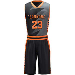 Uniforme de baloncesto de material de tela de 4 vías más vendido Ajuste regular Uniforme de baloncesto fácil de usar de fábrica - Product Image 6
