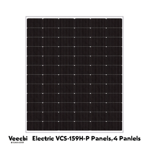 Panneau solaire Veichi Electric VCS-156H-595-P - Product Image 2