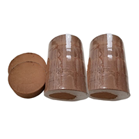 Brique de substrat de tourbe de coco basse EC idéale pour la culture hydroponique et les lits de jardin, alternative propre et organique au sol traditionnel