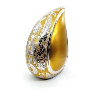 Venta caliente moderna lágrima urnas decorativas urnas de cremación funeraria para cenizas humanas exhibición de cenizas de adultos en casa - Product Image 5