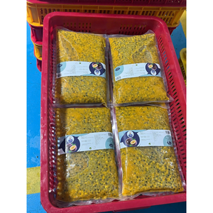 Pulpa de fruta de la Pasión congelada Bondad tropical bloqueada para un uso fácil en batidos Helados Tartas o té de fruta de la pasión al por mayor - Product Image 4