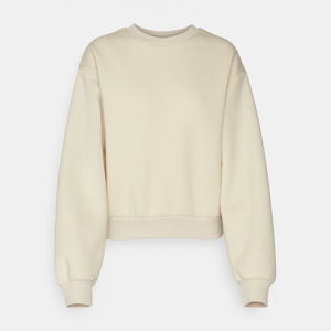 Sudaderas de Alta Calidad para Mujer, Ligeras, Estilo Urbano, 100% Algodón, Forro Polar Ecológico, Resistentes al Viento, Hombros Caídos, con Logotipo Personalizado - Product Image 2