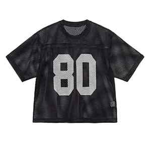 เสื้อเจอร์ซีย์ฟุตบอลย้อนยุคเสื้อครอปโพลีเอสเตอร์พิมพ์ลาย100% ไซส์ใหญ่กว่าปกติ - Product Image 4