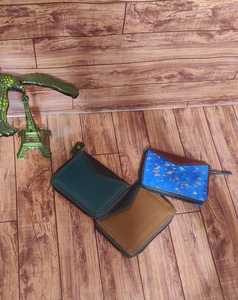 Bolso de mano de alta calidad para mujer, bolsa con borlas y cremallera, decoración de cadenas, tarjetero metálico de cuero genuino, carteras de viaje - Product Image 4