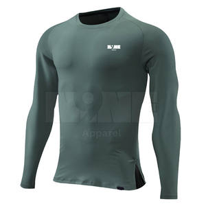 เสื้อฟิตเนสแขนยาวผ้าฝ้าย100% - Product Image 1