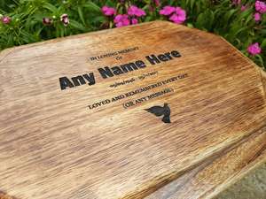 Wood <b>Pet</b> <b>Urn</b> For <b>Ashes</b> Dog Cat Box Personalized Cremation Casket Engraved Bespoke Small Medium Large - Product Image 6