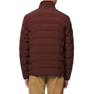 Veste matelassée en duvet de qualité supérieure pour homme avec logo personnalisé, veste d'hiver chaude pour l'extérieur, service OEM - Product Image 4