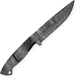 Couteau personnalisé fait à la main en acier Damas Lames vierges Lame vierge pleine soie de haute qualité - Product Image 1