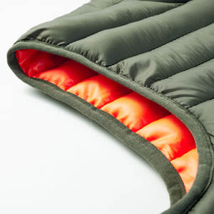 Prix usine hiver surdimensionné laine bouffant gilet hommes décontracté sans manches bulle manteau Logo personnalisé lavé léger respirant rapide - Product Image 5