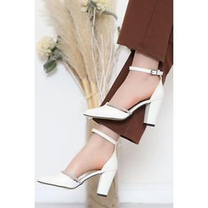 Scarpe con tacco 7 Cm bianco-17313.264. - Product Image 4