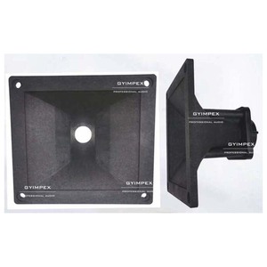 Diffuseur sonore de type corne pour haut-parleur à guide d'ondes en ligne, 152*138*106mm, gorge de 1 pouce, Difusores Horns, Corne pour Line Array - Product Image 1