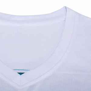 SW-MH-48 DU MONDE DES SPORTS Maillots de basket-ball ajustables OEM personnalisés Shorts Sublimation Uniformes d'équipe blancs et dorés Porter - Product Image 3