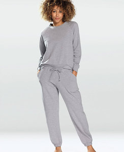 Costume personnalisé pour femmes et hommes et 2025 femmes coton polaire 100% coton personnalisé surdimensionné ensemble survêtement - Product Image 5