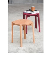 Tabouret carré sans accoudoirs à pieds hauts, pliable, écologique, design moderne, pour école et appartement, excellent rapport qualité-prix, fabriqué au Japon