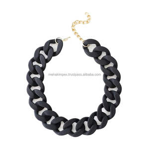 Venta al por mayor de cuentas de collar de resina transparente Natural bohemio amor estilo náutico gargantilla Collar Boho Torques regalo de recuerdo joyería - Product Image 6