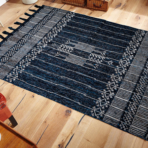 Tapis tissés à la main Kilim honorés prix d'usine imbattables peluche géométrique pour la maison redécouvrir la tradition fabricant de confiance - Product Image 2