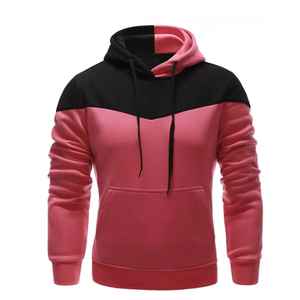 Vente en gros personnalisée à manches longues Fashion Basics Cotton Blended Hoodies Hoodie Fabricant de sweats à capuche personnalisé imprimé sur mesure - Product Image 1