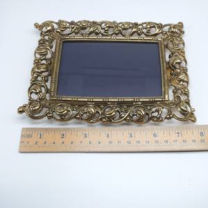 High Grade <b>Gold</b> Plated Leaves Designer Premium Quality Metal Attractive Look Photo <b>Frame</b> For Memorable Pictures New Arrival - Product Image 1