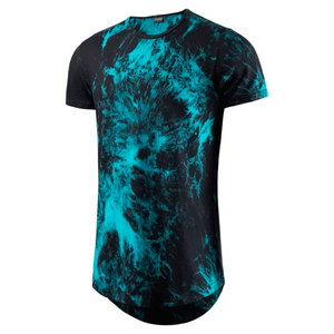 Personnalisé Ultra-Doux Bambou Coton Tissu Ras Du Cou tie dye T-shirt À Manches Courtes Écologique Marque Privée Imprimé T-shirts Personnalisés - Product Image 3