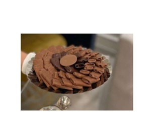 Recién llegado, diseño moderno, platos para servir chocolate, tazón, Hierro de primera calidad, color blanco para proveedores mayoristas - Product Image 4