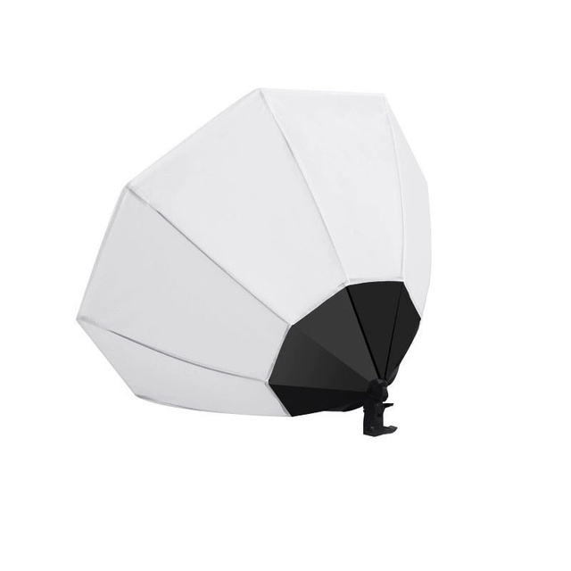 70cm Octagonal Softbox with E27 Socket - Quick Installation Soft Diffuser for Live Streaming & Photography Lighting