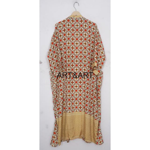 ชุดกิโมโน2กระเป๋าผ้าไหมด้านหน้าสไตล์วินเทจสุดหรูสไตล์ญี่ปุ่นเสื้อคลุมผ้านุ่มใส่หน้าร้อนน้ำหนักเบาชุดปาร์ตี้ฮันนีมูนสำหรับเจ้าสาว - Product Image 3