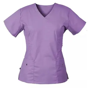 Uniformes Médicos de Hospital OEM, Trajes de Enfermería Unisex Transpirables y Elásticos de Algodón Personalizado de Alta Calidad, Conjuntos de Uniformes Médicos BY BS 2026 - Product Image 1