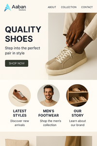 Desarrollo de sitios web de zapatos profesionales Agencia Web asequible que ofrece plataformas de sitios web de comercio electrónico creativas y fáciles de usar - Product Image 3