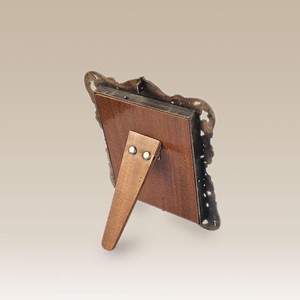 Cadre photo de mariage en ligne le plus vendu cadre photo décoratif en relief en laiton moderne par coup de pinceau bonheur de l'inde - Product Image 2