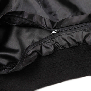 Blouson aviateur en satin haute performance-Tissu personnalisable et confortable pour un style et un confort optimaux - Product Image 5