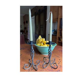 Candelabros metálicos geométricos contemporáneos, perfectos para la decoración moderna del hogar, iluminación ambiental de mesa y exhibición. - Product Image 4