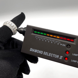 Bague Hip Hop tendance de luxe pour homme en or 10K 18K VVS Lab Grown Full Diamond Rounded Alphabet Classic for Weddings Other Costume - Product Image 3