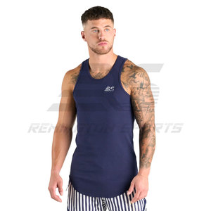 Venta al por mayor mejores hombres camiseta sin mangas por encargo camisetas sin mangas nuevo entrenamiento gimnasio hombres camisetas sin mangas para adultos - Product Image 1