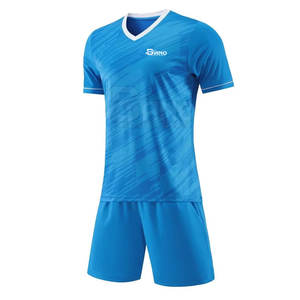 Conjuntos de uniformes de fútbol juvenil de secado rápido de alta calidad, ropa deportiva personalizada con etiqueta privada, nombre, mejor precio, venta al por mayor, ropa de fútbol para adultos - Product Image 1
