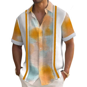 เสื้อยืดแขนสั้นพิมพ์ลายสำหรับผู้ชาย, เสื้อยืด100% ผ้าฝ้ายขนาดใหญ่พิเศษพิมพ์ลายตัวอักษร - Product Image 1