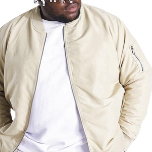 Venta al por mayor 2025 chaqueta de bombardero de encargo de los hombres de color sólido con capucha de diseño de estilo de calle más vendidos para el invierno - Product Image 3