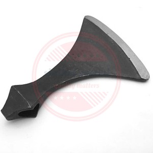 ขวานหัวขวานทำจากเหล็กดามัสกัสแบบไวกิ้งทำจากสเตนเลสพร้อมปลอกหนัง - Product Image 2