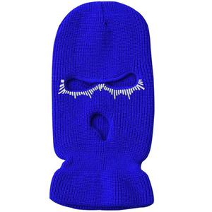 Top Tendance Couleur Unie Broderie Conception Confortable Taille Personnalisée Unisexe Hiver Respirant Balaclava Usine Prix de Gros - Product Image 5