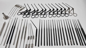 Juego quirúrgico básico de instrumentos FESS para cirugía sinusal, fuente de alimentación manual ENT, esterilización autocalovable de acero/metal CE - Product Image 4