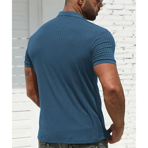 Camiseta Polo Blanca para Hombre, Ideal para Impresión y Bordado, Venta al Por Mayor Directa de Fábrica - Product Image 3