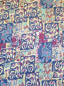 <b>Mens</b> High Quality Woven <b>Shirt</b> Silky Blend Boho Print <b>Long</b> <b>Sleeve</b> Breathable Comfortable for Garden Beach Picnic Urban Yacht - Product Image 4